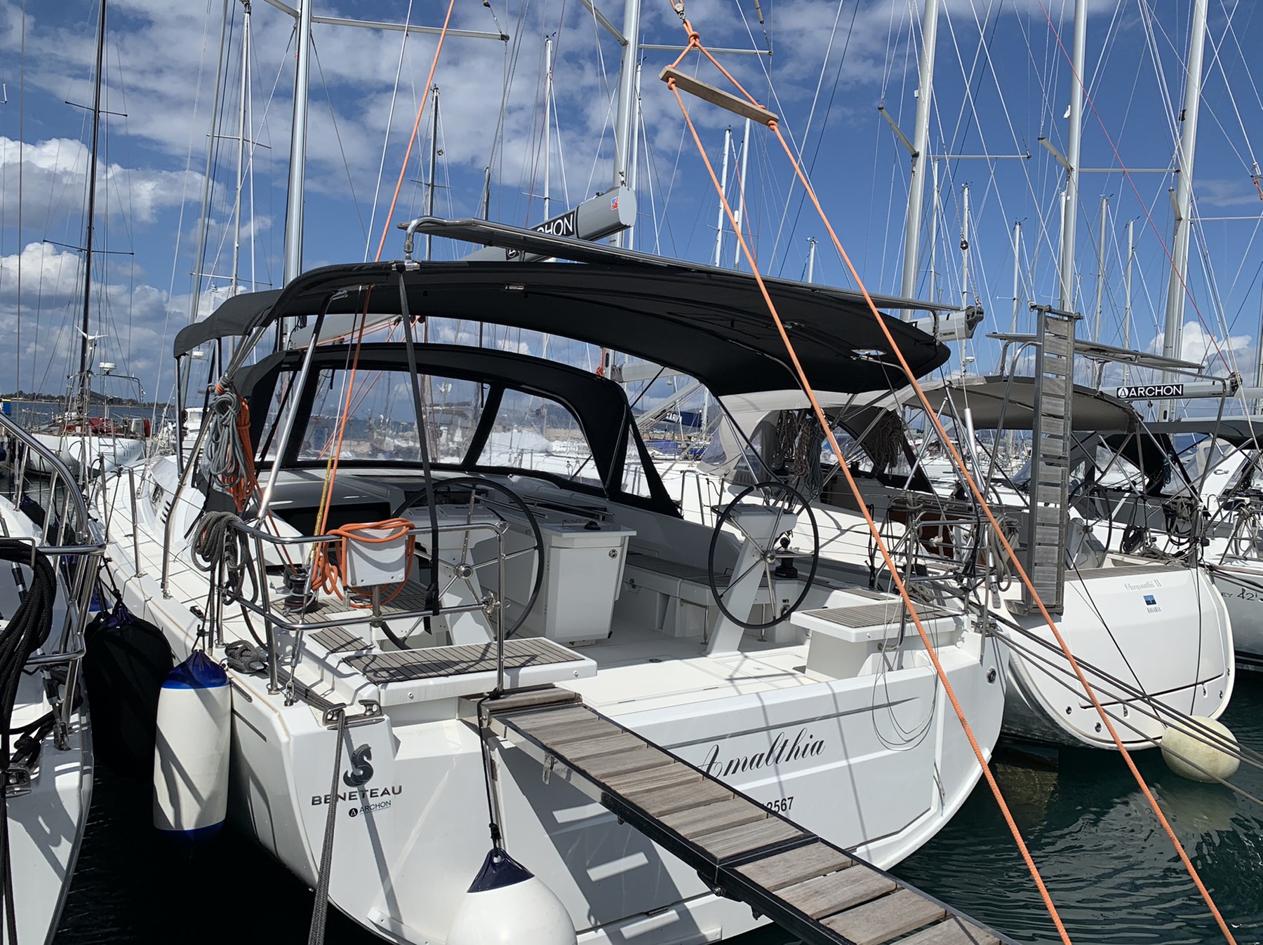 Photo #6 - Oceanis 46.1 (Amalthia) in Lefkada - 9684