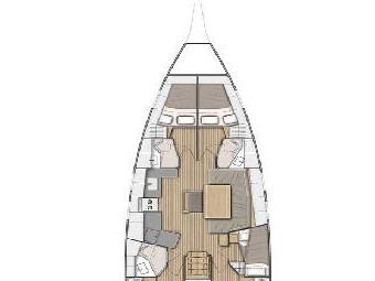 Photo #2 - Oceanis 46.1 (Sarina) in Portisco - 21189