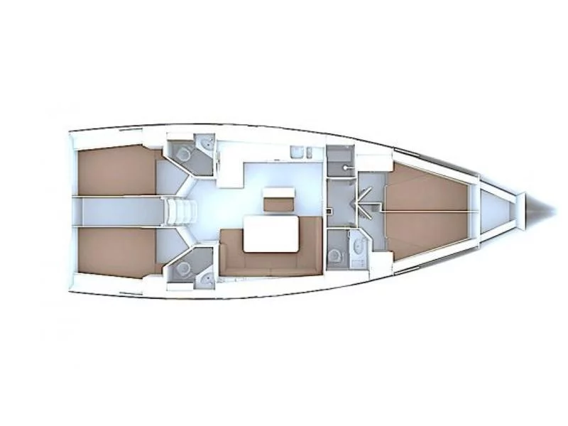 Bavaria Cruiser 46 (Elektra) Plan image - 18