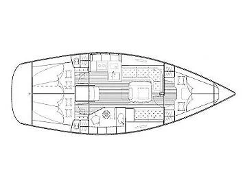 Bavaria 35 Cruiser (Alba) Plan image - 4