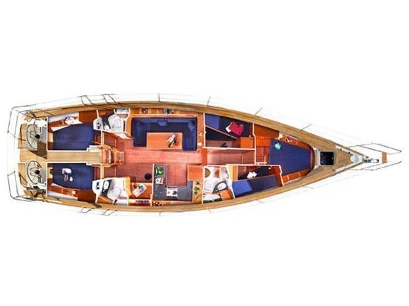 Bavaria 51 Cruiser (Grazia) Plan image - 6