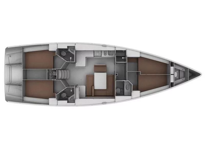Bavaria Cruiser 45 (Eva) Plan image - 4