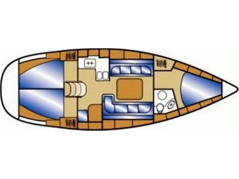 Bavaria 37 Cruiser (SILVIJA) Plan image - 16
