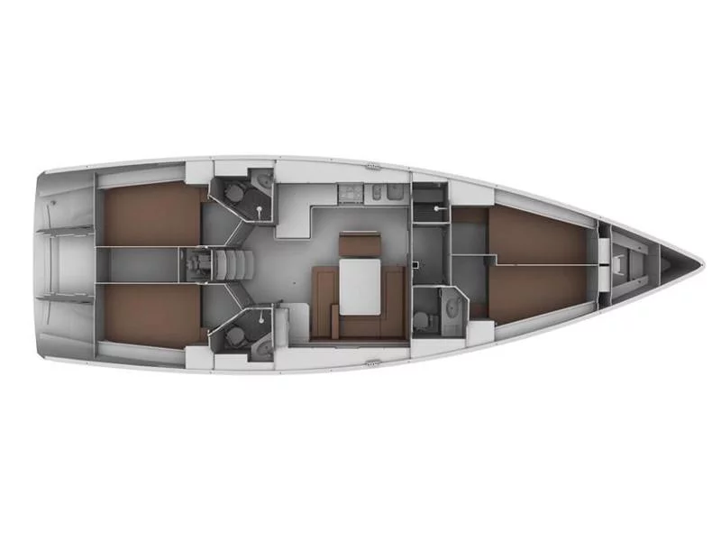 Bavaria Cruiser 45 (Chiara F.) Plan image - 4