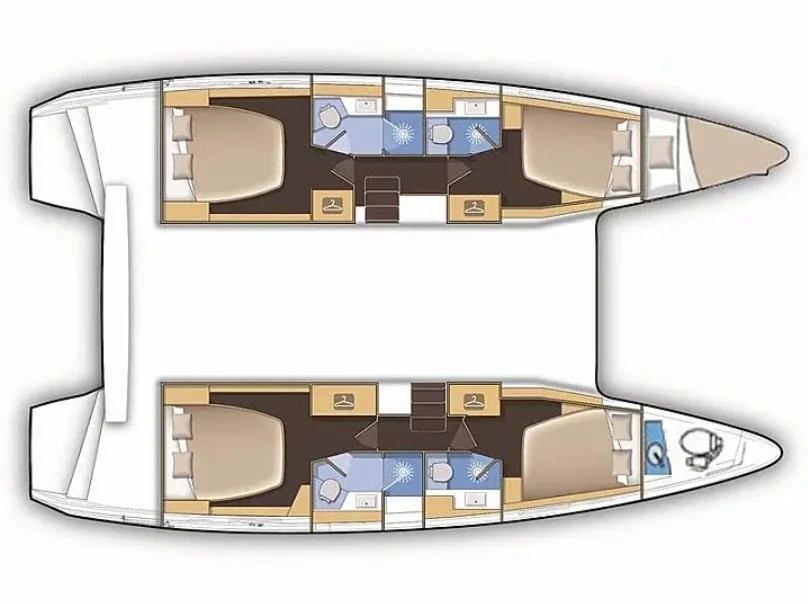 Lagoon 40 (Imeroessa) Plan image - 10