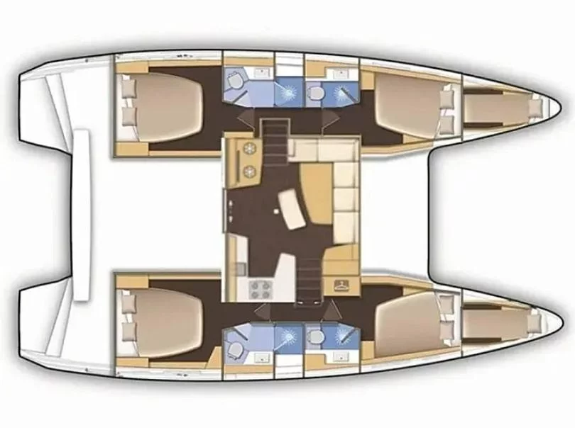 Lagoon 450 F (Wander) Plan image - 18