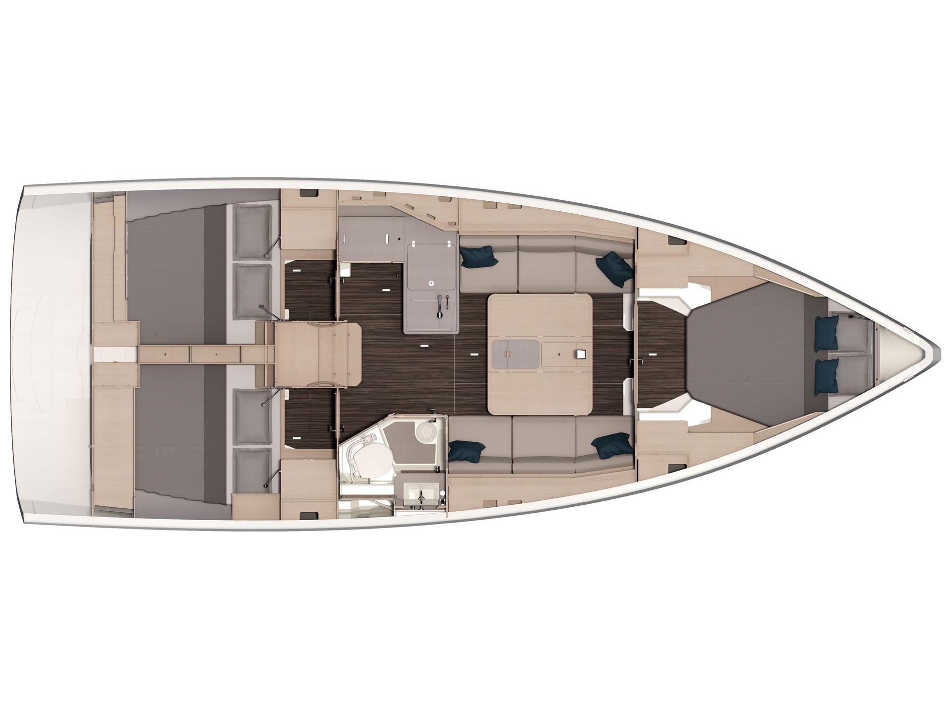 Photo #16 - Dufour 37 Performance (Viridis) in Portisco - 3857