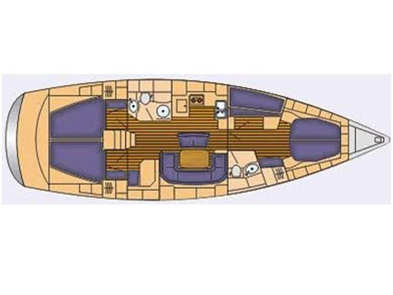 Bavaria 46 Cruiser (Argonaytis) Plan image - 9