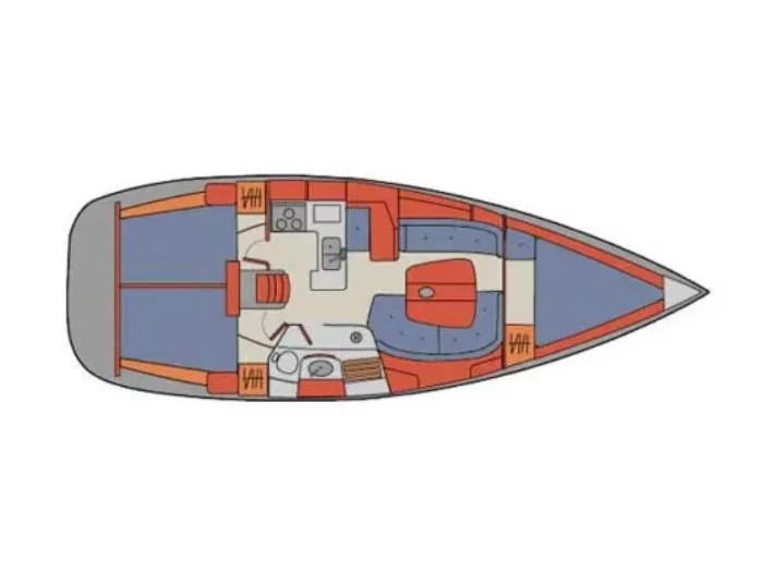 Oceanis 361 (Anthemis) Plan image - 9