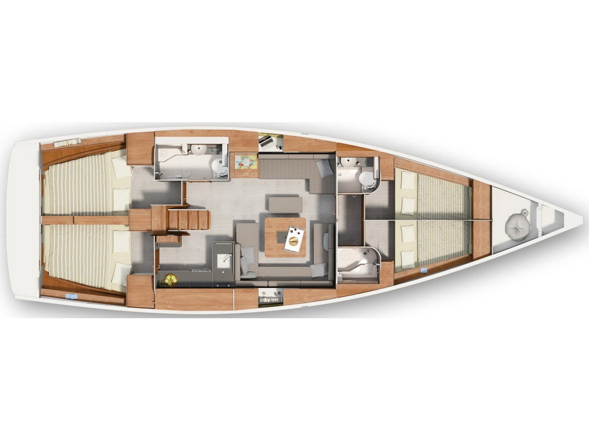 Photo #6 - Hanse 455 (Vitae) en Krk - 5373