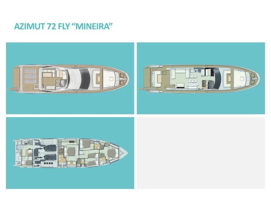 Azimut 72 Fly (Mineira) Plan image - 1