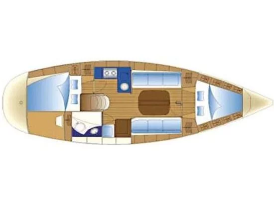 Bavaria 32 Cruiser (S/Y Athina) Plan image - 1