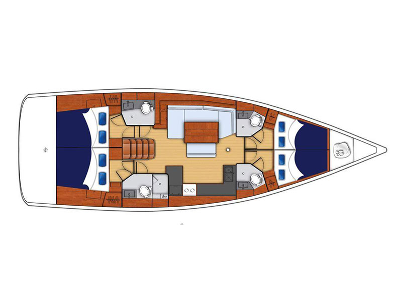 Photo #5 - Oceanis 48 () in Portorosa - 5430