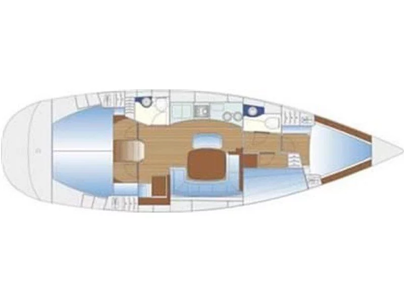 Bavaria 44 (GALATEJA - new sails 2017) Plan image - 4
