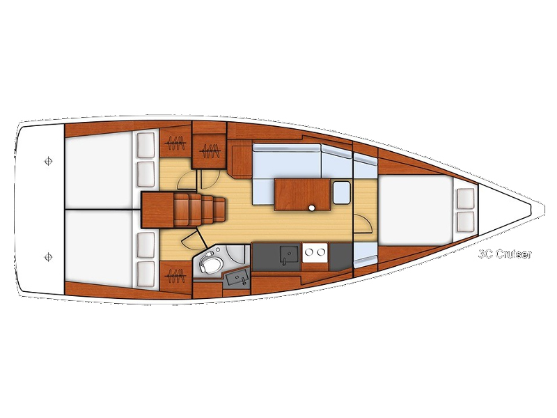 Photo #8 - Oceanis 38 (Zografia) in Lefkada - 24061