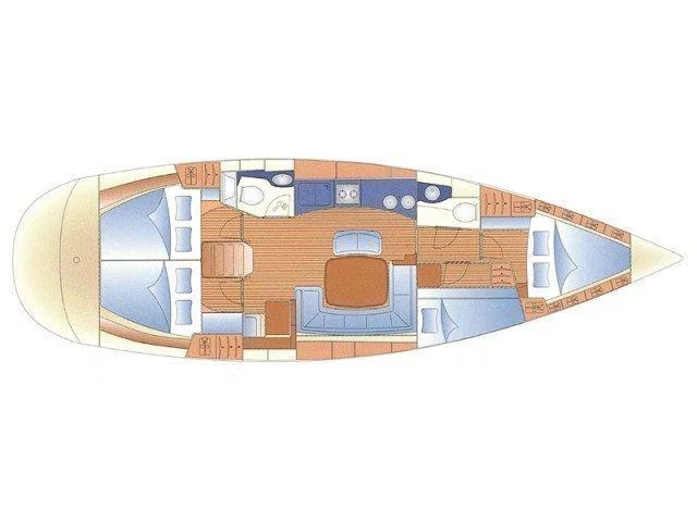 Bavaria 46 Cruiser (SIRIUS I) Plan image - 1