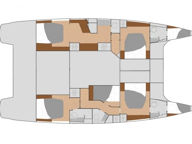 Fountaine Pajot Saba 50 (Owner's Version) (Soleil Rae) Plan image - 13