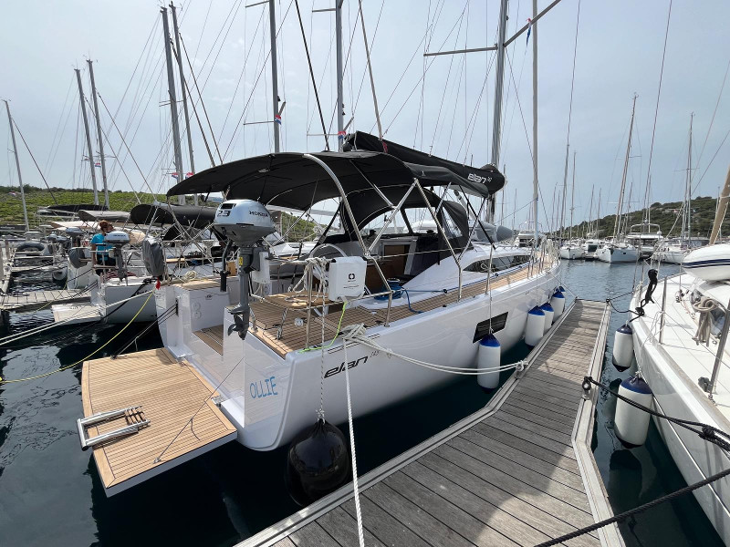 Photo #17 - Elan Impression 45 (OLLIE new 2024 (air condition, cross-cut dacron sails)) en Primosten - 5391