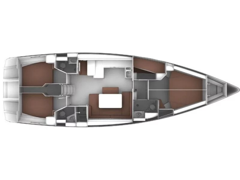 Bavaria Cruiser 51 (Ekavi) Plan image - 12