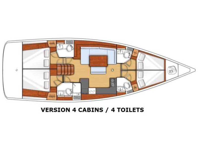 Photo #9 - Oceanis 48 (TRIM) in Kastela - 6224