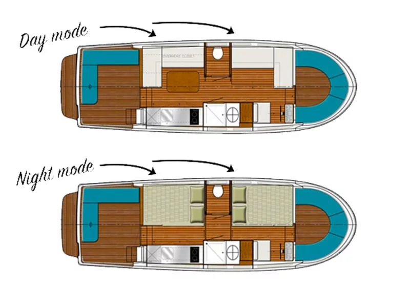 Pénichette 950E NL (950E-8) Plan image - 2