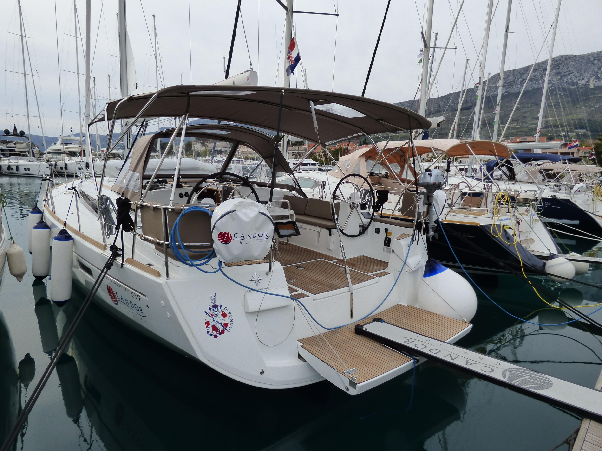 Photo #6 - Sun Odyssey 519 (Geronimo) en Kastela - 4859