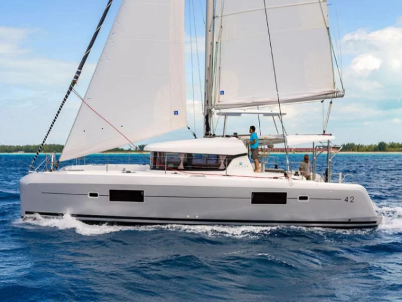 Lagoon 42 (No Name: Forward Cabin #1 (Cabin Charter 2 pax) FULLY CREWED, ALL EXPENSES)  - 10