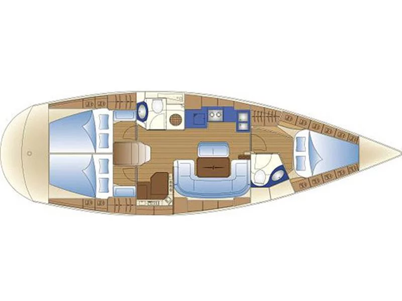 Bavaria 42 Cruiser (Sirene) Plan image - 9