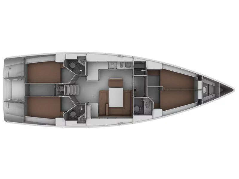 Bavaria Cruiser 45 (Annachiara SP) Plan image - 2