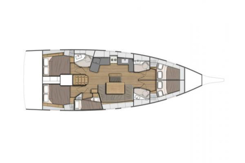 Photo #19 - Oceanis 46.1 (Greta) in Sibenik - 6293