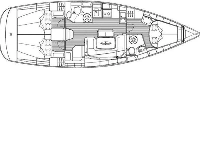 Bavaria 39 Cruiser (Ariela) Plan image - 1