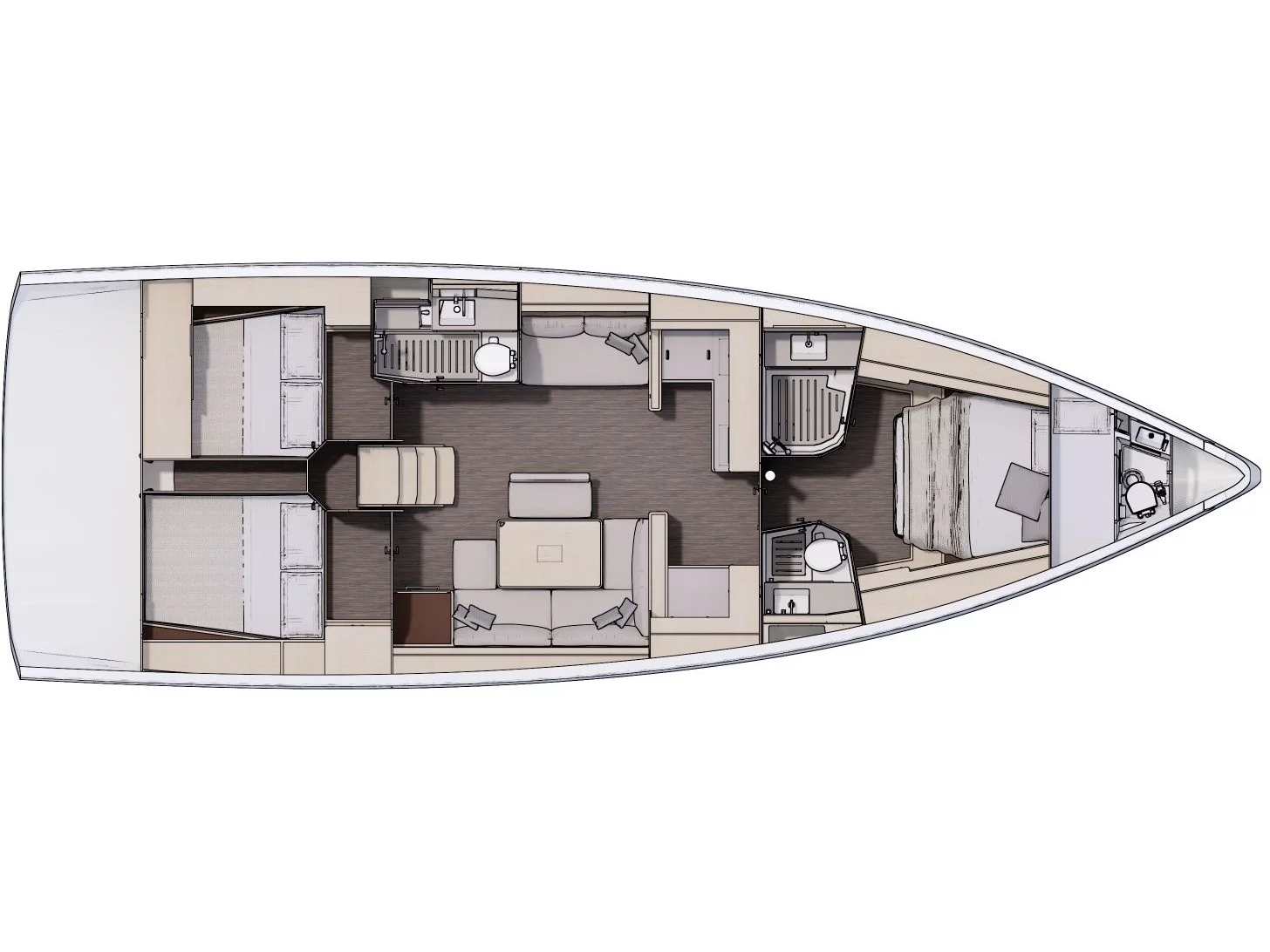 Dufour 470 (Sarpico) Plan image - 14