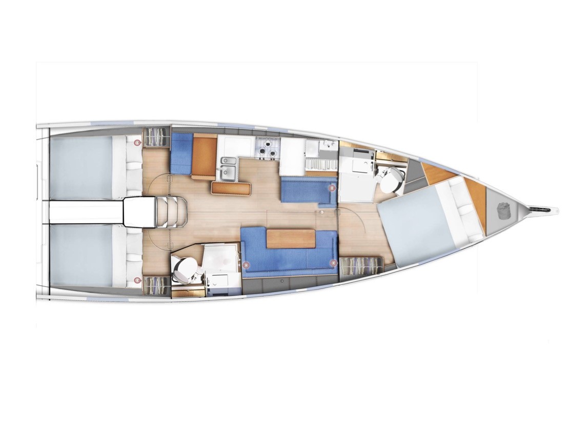 Photo #11 - Sun Odyssey 410 (Teti - Standard line) en Portorosa - 3795