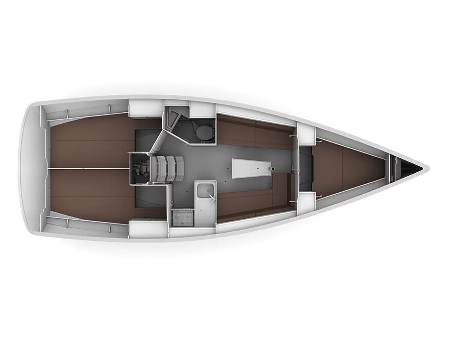 Bavaria 37 Cruiser (Katarina) Plan image - 1