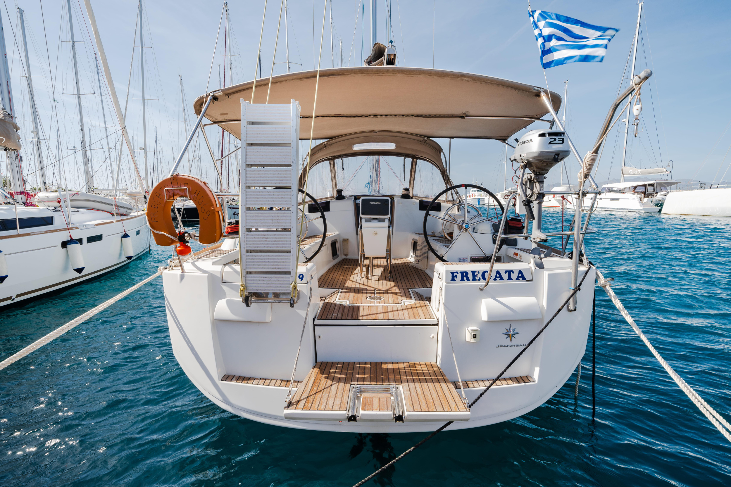Photo #5 - Sun Odyssey 439 (FREGATA) in Rodi - 7166