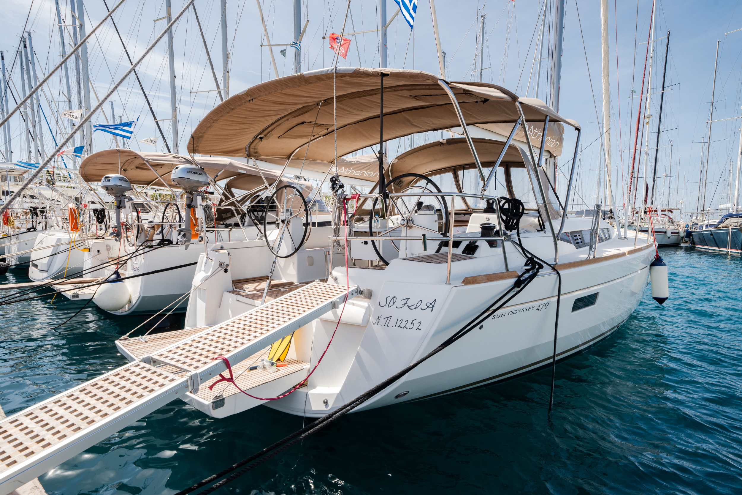 Photo #16 - Sun Odyssey 479 (SOFIA) in Kos - 12313