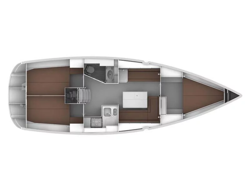 Bavaria Cruiser 36 (Playmate) Plan image - 6