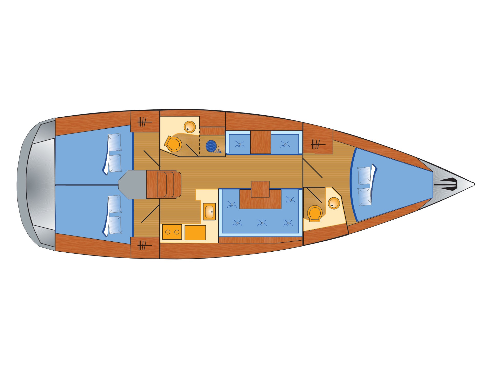 Photo #15 - Sun Odyssey 419 (Mira) en Pula - 9130