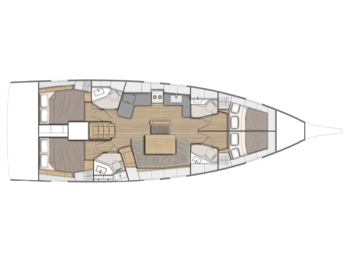 Photo #13 - Oceanis 46.1 (Eonia - Comfort line) in Olbia - 6169