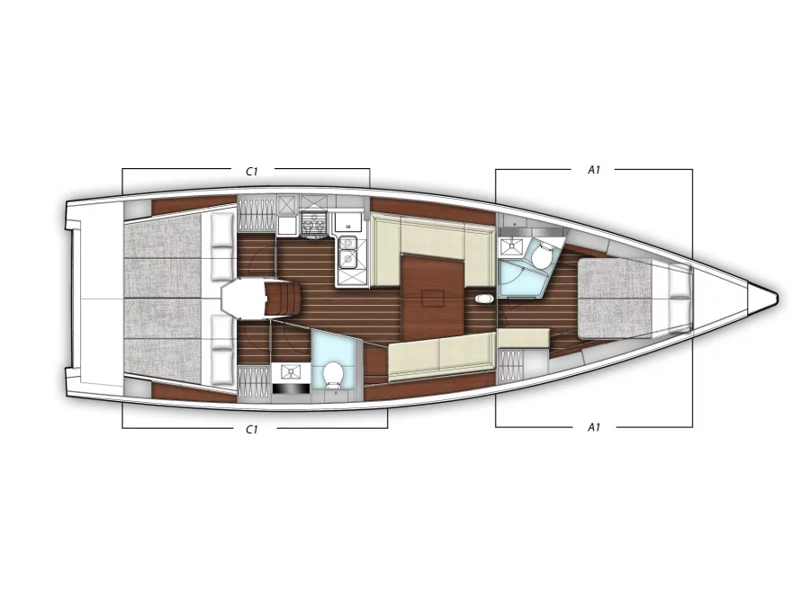 X-Yacht 4-3 (JUNIBAX) Plan image - 8