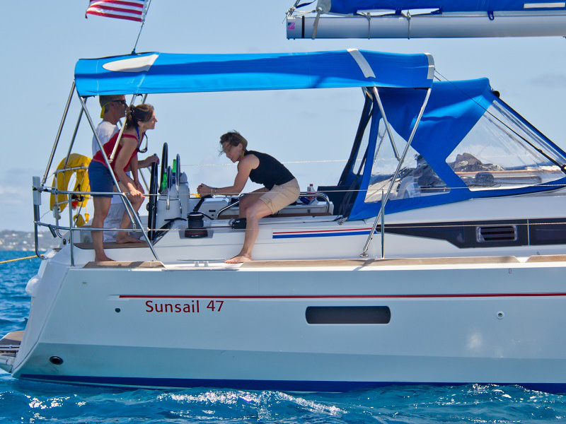 Photo #10 - Sun Odyssey 469 () in Yachthafen - 6554