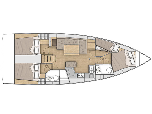 Photo #2 - Oceanis 40.1 (O41.1-22A) in Atene - 7262