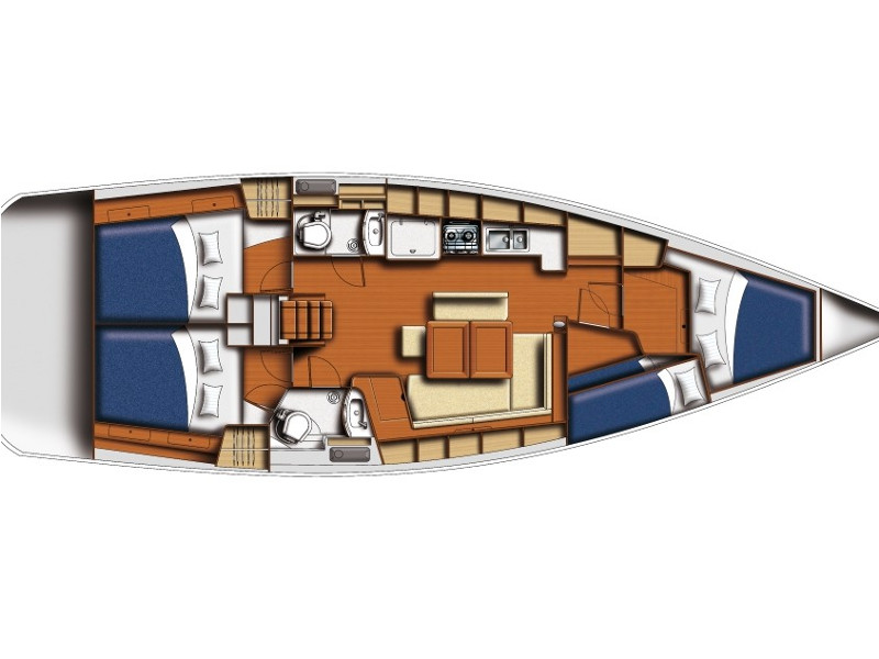 Photo #7 - Oceanis 43 (Orsa Maggiore) in Salivoli - 7288