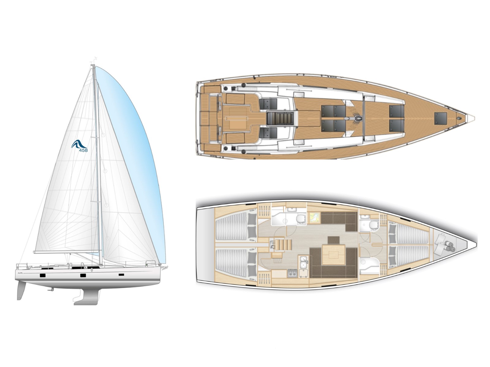 Photo #7 - Hanse 458 (Oreo) en Lavrion - 19097