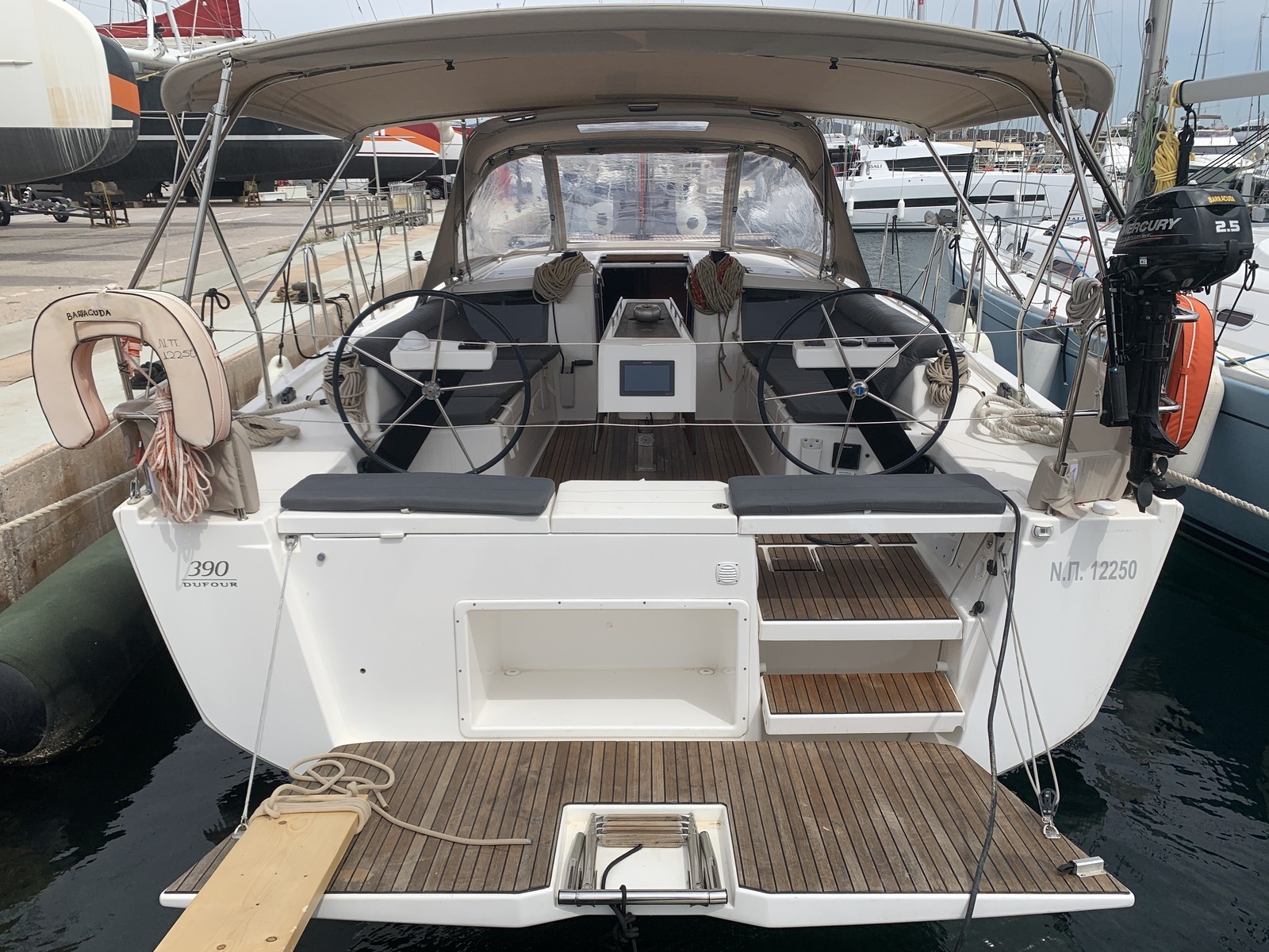 Photo #9 - Dufour 390 Grand Large (Barracuda) in Lavrion - 7995