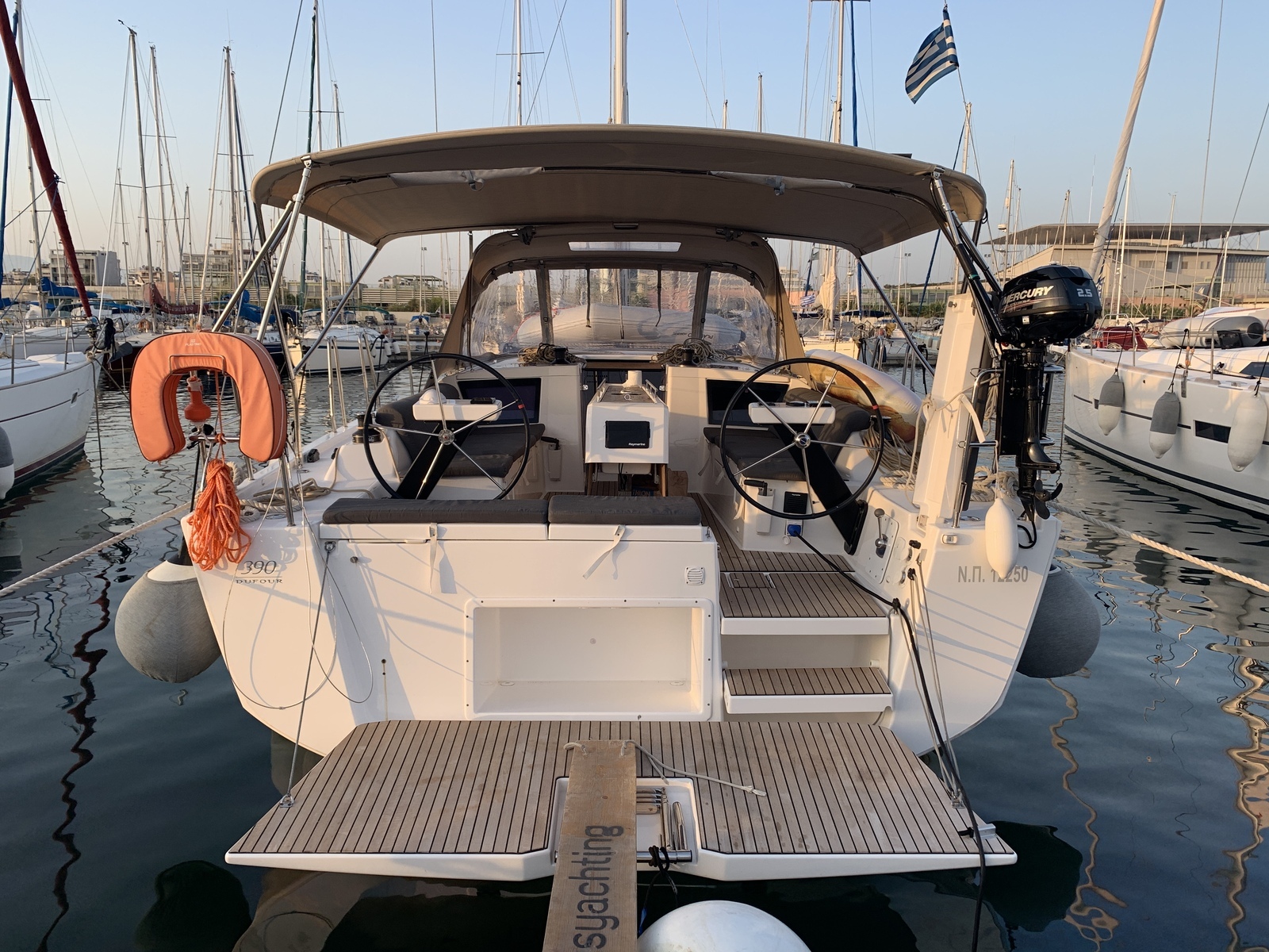 Photo #10 - Dufour 390 Grand Large (Barracuda) in Lavrion - 7995