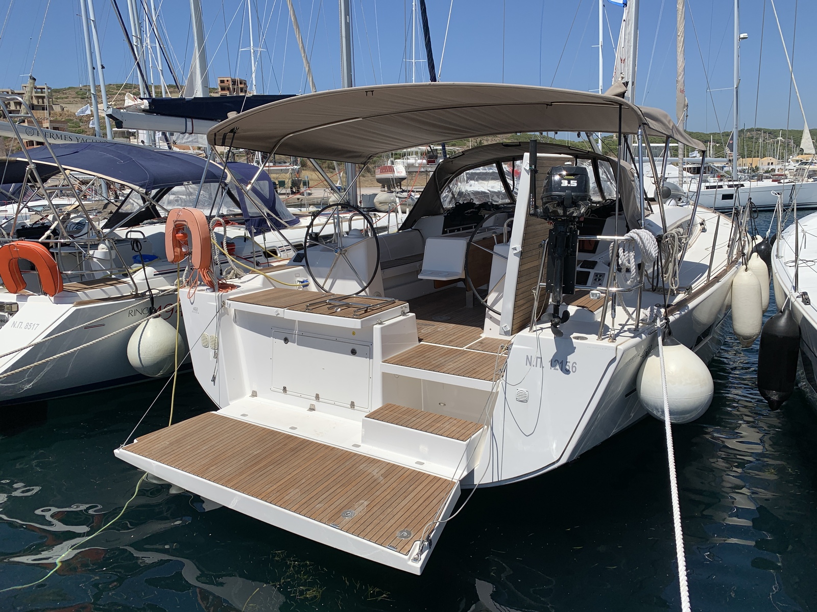 Photo #12 - Dufour 460 Grand Large (5-cab) (Salted Caramel) in Lavrion - 7992