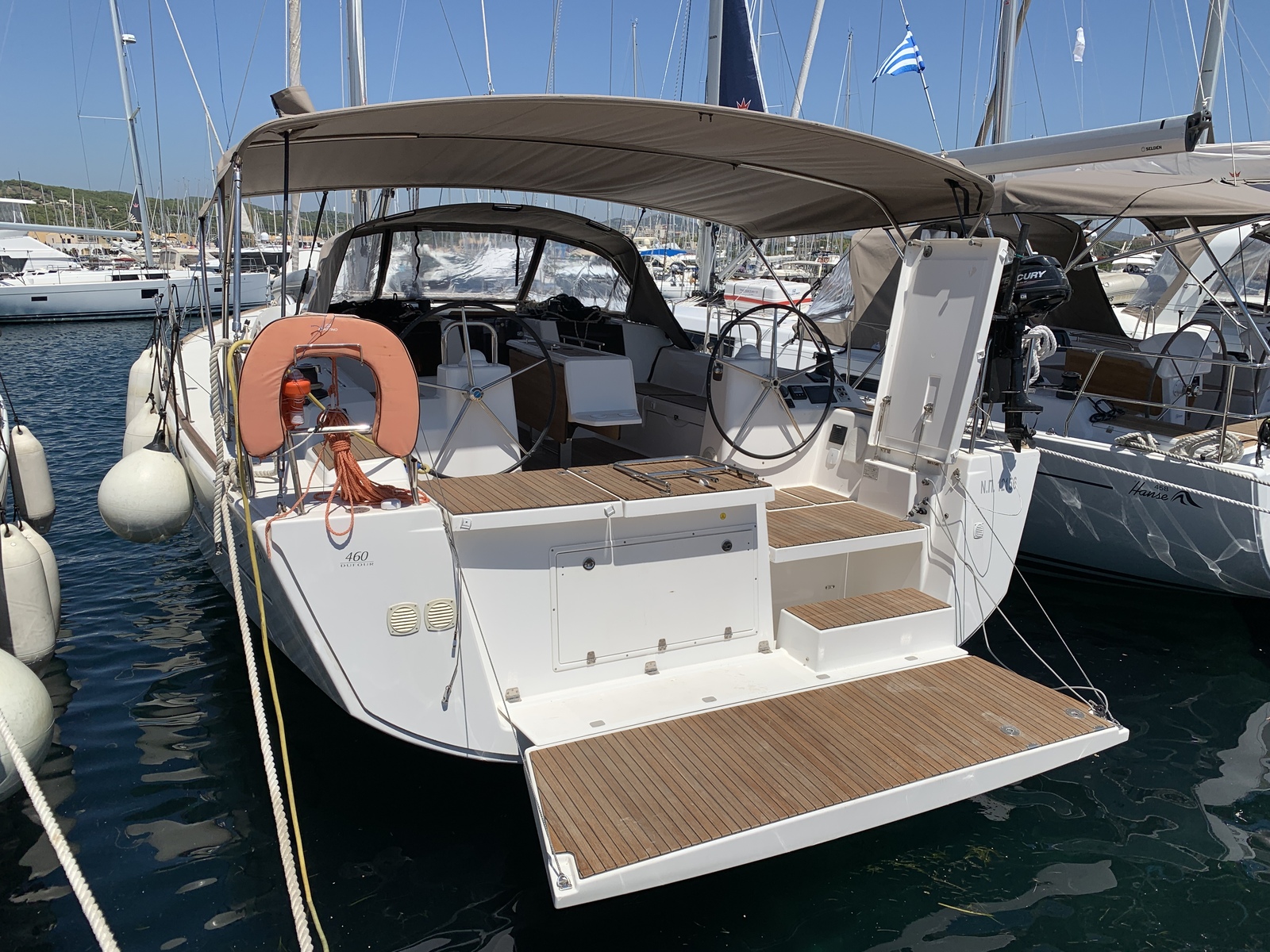 Photo #16 - Dufour 460 Grand Large (5-cab) (Fish N`Chips) in Lavrion - 7991