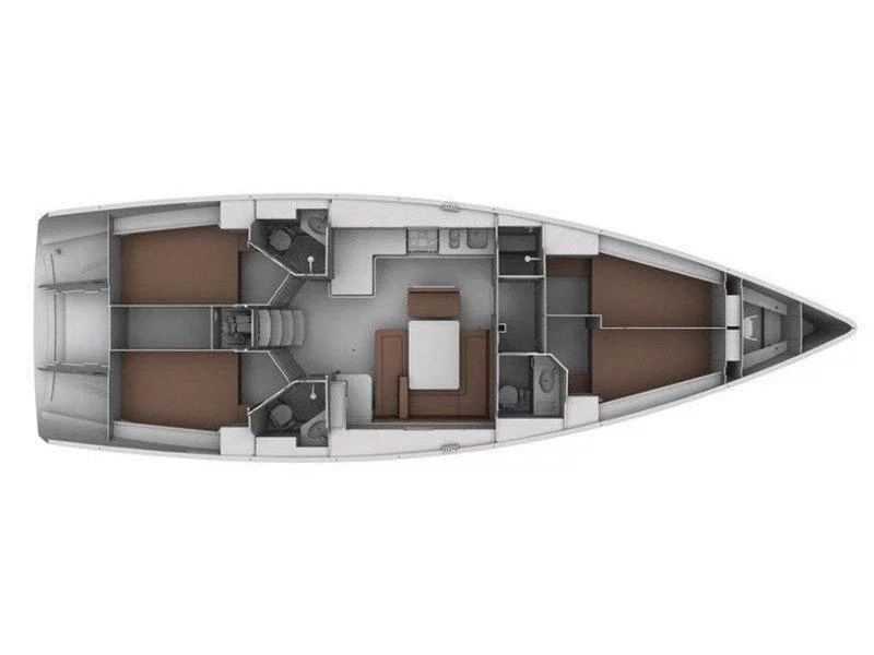 Bavaria 45 Cruiser (Jason) Plan image - 2