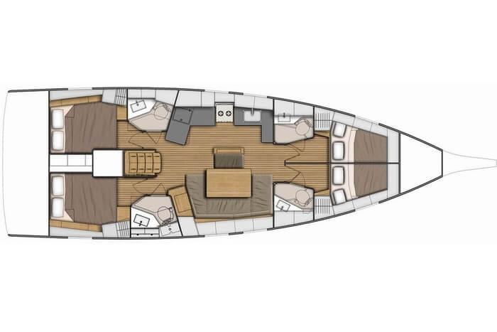 Photo #10 - Oceanis 46.1 (Blue Satellite) in Athens - 3657
